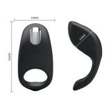 Vòng Đeo Rung Hỗ Trợ Tăng Khoái Cảm Nam Nữ Pretty Love Gemma Chính Hãng