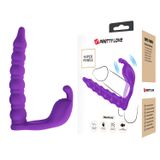 Bao Cao Su Đôn Rung Hỗ Trợ Tăng Khoái Cảm Nam Nữ Pretty Love Blackney Màu Tím