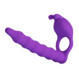 Bao Cao Su Đôn Rung Hỗ Trợ Tăng Khoái Cảm Nam Nữ Pretty Love Blackney Màu Tím