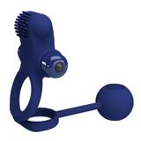 Vòng Đeo Rung Hỗ Trợ Tăng Khoái Cảm Nam Nữ Pretty Love Powerful Ring Penis Sleeve IV