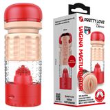 Máy Massage Âm Đạo Giả Rung Hỗ Trợ Tăng Khoái Cảm Nam Nữ Pretty Love Emily Đỏ Chính Hãng