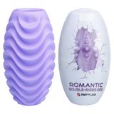 Âm Đạo Giả Silicone Hỗ Trợ Tăng Khoái Cảm Nam Nữ Pretty Love Romantic Double-Sided Egg Tím Chính Hãng