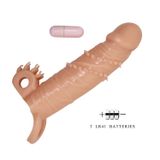 Bao Cao Su Đôn Dên Hỗ Trợ Tăng Khoái Cảm Nam Nữ Pretty Love TPR Material Length 6.7 Inch Chính Hãng