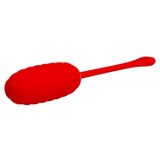 Trứng Rung Tăng Kích Thích Massage Pretty Love Super Soft Silicon Đỏ Chính Hãng