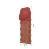 Bao Cao Su Đôn Dên Hỗ Trợ Tăng Khoái Cảm Nam Nữ Pretty Love PENIS SLEEVE 22gram Chính Hãng