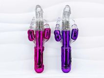 Dương vật giả đa năng 3 đầu Libo rung-xoay bi pin sạc