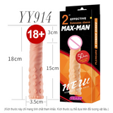 Bao Cao Su Đôn Dên Maxman Silicon Gai YY914 Tăng Thêm 5cm 354895