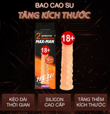 Bao Cao Su Đôn Dên Maxman Silicon Gai YY914 Tăng Thêm 5cm 354895