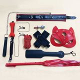 Bộ bạo dâm 9 món mặt nạ 3 màu 355137