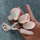 Trứng Rung 3 Đầu Kèm Lưỡi Liếm – Cổng USB Chính Hãng tặng kèm gel bôi trơn