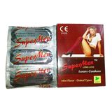 Bao cao su Supermen hộp 10 cái siêu mỏng, chấm nổi, kéo dài thời gian - BCS gia đình giá rẻ