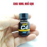 Chai hít tăng khoái cảm Popper PWD USA C4 Black Yellow - Chai 10ml 356005