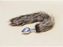 Đồ chơi Phích Cắm Hậu Môn inox đuôi chồn loại tốt