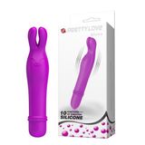 Dương vật giả cỡ nhỏ Pretty Love Elvira 10 chế độ rung