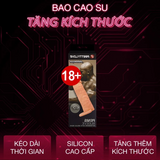 Bao Cao Su Đôn Dên Tăng Kích Thước Pretty Love Medium 6.2 Inch