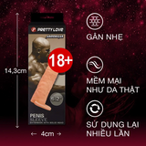 Bao Cao Su Đôn Dên Tăng Kích Thước Pretty Love Medium 6.2 Inch