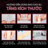 Bao Cao Su Đôn Dên Tăng Kích Thước Pretty Love Medium 6.2 Inch