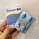 Viên uống cường dương Desilmax 100mg hộp 4 viên