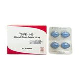 Viên uống cường dương Sife 100mg – Hộp 4 viên