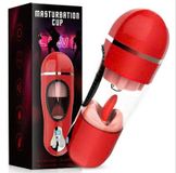 Cốc thủ dâm tỏa nhiệt, rung liếm cu cực phê