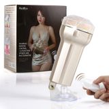 Cốc thủ dâm gắn tường cao cấp ManMiao Gold - điều khiển xa, rung xoay