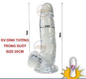 Dương Vật Giả Trong Suốt Cho Cảm Xúc Thăng Hoa Hỗ Trợ Tăng Khoái Cảm Nam Nữ Chính Hãng
