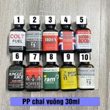 Chai hít Popper 30ml Chai Vuông Tổng Hợp Nhiều Mẫu