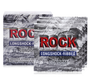 Bao Cao Su Rock Longshock Kéo Dài Thời Gian Gân Gai Hộp 3 Cái Chính Hãng 363090