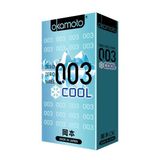 Bao Cao Su Okamoto 0.03 Cool Siêu Mỏng Bóng Láng Mát lạnh 8 Cái Chính Hãng