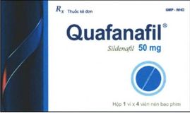 Viên hỗ trợ sinh lực nam giới Quafanafill 50mg 4 viên