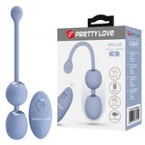 Trứng Rung Pretty Love Willie Điều Khiển Từ Xa 12 Chế Độ Rung 364539