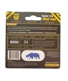 Viên uống tăng cường sinh lý nam Rhino Ultra Beast 8000 cao cấp 1 Viên 7 Ngày