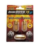 Viên uống cao cấp tinh chất thiên nhiên dành cho phái mạnh Rhino Rush 70 Trio 13500 Extra Power 3 Viên  - No Headaches