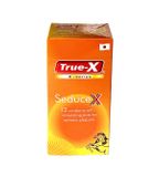 Bao Cao Su True-X SeduceX Xuất Xứ Nhật Bản (Hộp 12 Bao ) - Bcs Gân Gai Dọc Thân