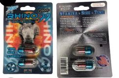 Viên uống cao cấp tinh chất thiên nhiên dành cho phái mạnh Rhino 99 25000mg 2 Viên