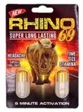 Viên uống tăng cường sinh lý nam Rhino 6969 Gold Double Super Long Lasting cao cấp 2 Viên 7 Ngày