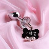 Phích cắm hậu môn inox cao cấp Butt Plug Dog Tag chính hãng