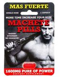 Viên uống tăng cường sinh lý nam Machete 1600MG PURE OF POWER cao cấp 1 Viên 7 Ngày