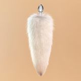 Phích cắm BDSM ĐUÔI CÁO TRẮNG XÁM MIZZZEE cao cấp chính hãng