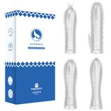 Bao cao su đôn dên gai BỘ 4 ĐÔN DÊN MIZZZEEE cao cấp chính hãng