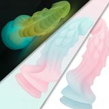 Dương vật tăng khoái cảm cao cấp DILDO SILICON dạ quang chính hãng