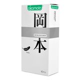 Bao Cao Su Okamoto Skinless Skin Purity - Hộp 10 Cái, Mỏng, Không Mùi
