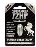 Viên uống tăng cường sinh lý nam 72 HP Platinum Edition 1300mg Formula cao cấp 1 Viên 7 Ngày