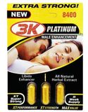 Viên uống tăng cường sinh lý nam 3KO Gold 8400mg Extra Strong cao cấp 3 Viên 7 Ngày