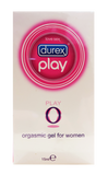Gel tạo trơn siêu mượt lâu khô cấp ẩm Kích Thích Nữ Durex Play O - 15ml cao cấp chính hãng