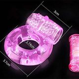 VÒNG RUNG ĐEO DƯƠNG VẬT GIÁ RẺ SILICON VIBRA HOLE RING BAILE