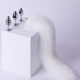 PHÍCH CẮM HẬU MÔN TRÁI TIM INOX ĐUÔI CÁO GIÁ RẺ CAO CẤP