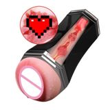 Âm đạo giả dành cho nam giới thủ dâm Cầm Tay 2 Đầu Jiuai Rung Nhiều Tần Số, Có Tiếng Rên chính hãng