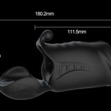 Máy Massage Tập Kích Thích Dương Vật Cao Cấp Penis Alpha + Immersive Rung Mạnh Đa Chế Độ Có Hạt