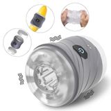 Cốc Âm đạo  Tự Sướng dành cho  Nam Giới có rung Nhiều Tần Số Rung Cực Đỉnh chính hãng